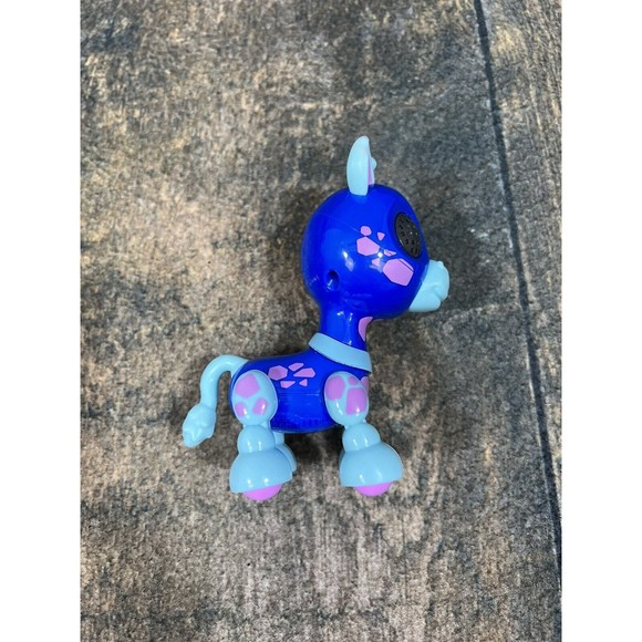 Zoomer Zups Interactive Giraffe With Lights & Sounds! Safari Pets Rafa! Blue! - Picture 3 of 13